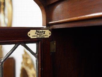 Antique Rare Mahogany Sectional Bookcase
