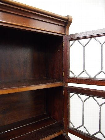 Antique Rare Mahogany Sectional Bookcase