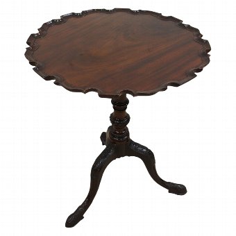 George III Mahogany Tripod Table