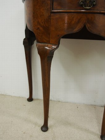 Antique George II Style Burr Walnut Side Table