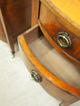 Antique Pair of Inlaid Satinwood Chest of Drawers