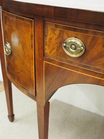 Antique George III Inlaid Mahogany Sideboard