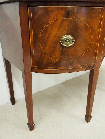 Antique George III Inlaid Mahogany Sideboard