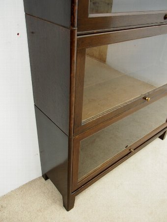 Antique Oak Sectional Bookcase by Gunn Cabinetmakers