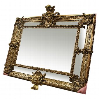 Victorian Gilt Mirror