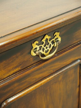 Antique Pair of Victorian Mahogany Bedside Cabinets or Lockers