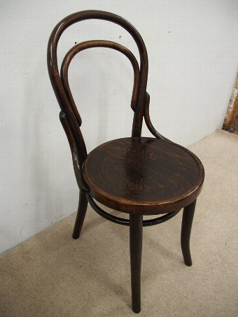 Antique Set of 8 Original Thonet Dining Chairs