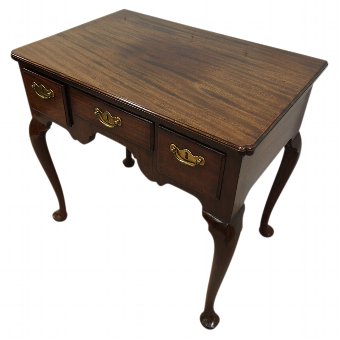 George II Mahogany Lowboy