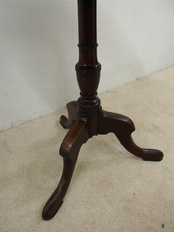 Antique George III Mahogany Circular Occasional Table