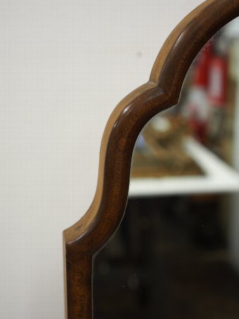 Antique Walnut Cheval Mirror