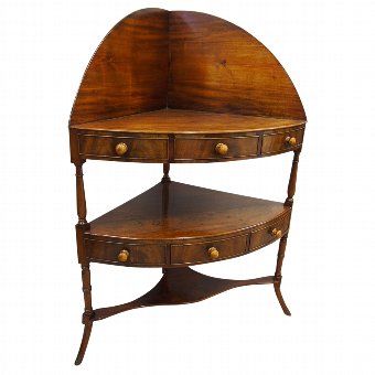 George IV Corner Wash Stand