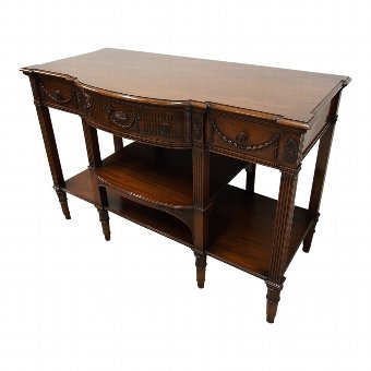 Adams Style Mahogany Side or Hall Table