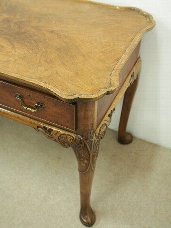 Antique Walnut Side Table by Whytock and Reid