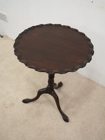 Antique George II Style Mahogany Snap Top Table