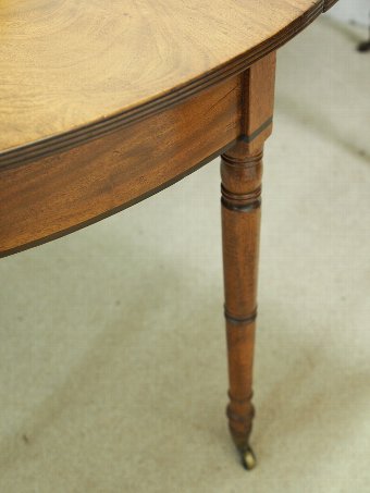 Antique Late George IV Mahogany Dining Table with 1 Leaf