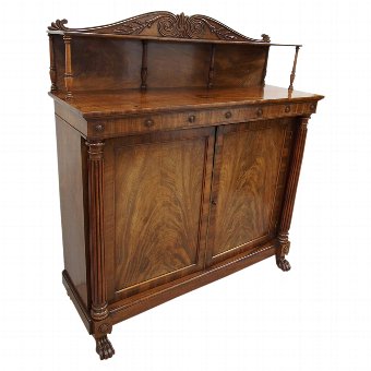 William IV Mahogany Chiffonier