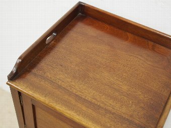 Antique Late Georgian Mahogany Bedside Locker