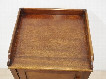 Antique Late Georgian Mahogany Bedside Locker