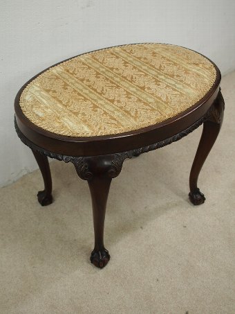 Antique Chippendale Style Stool