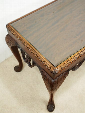 Antique Queen Anne Style Coffee Table