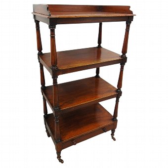 Early Victorian Mahogany Whatnot