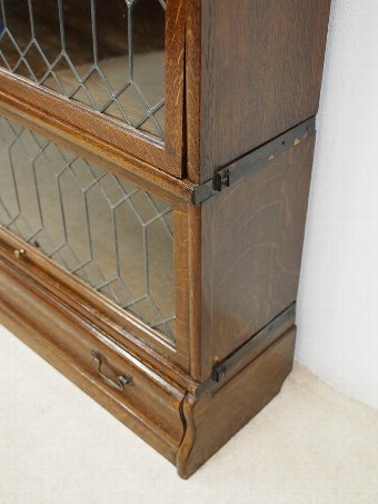 Antique Oak Sectional Bookcase