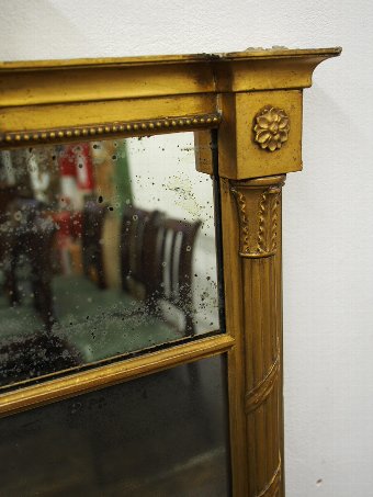 Antique Gilt Wood Pier Mirror