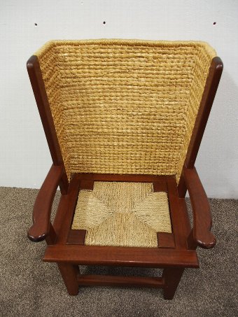 Antique Mahogany Neat Orkney Chair