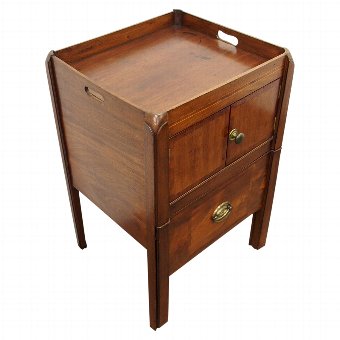 George III Mahogany and Inlaid Commode