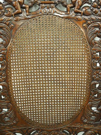 Antique Pair of Charles II Style Walnut Chairs