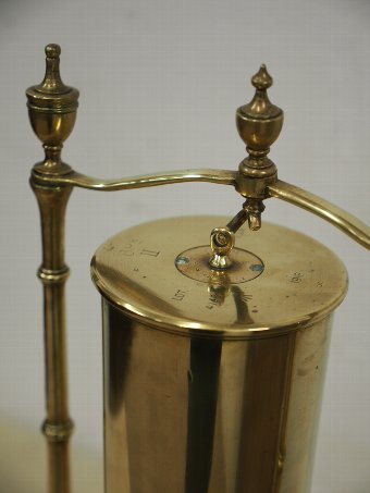 Antique Brass and Oak Dinner Gong
