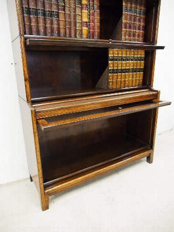 Antique Oak Sectional Bookcase