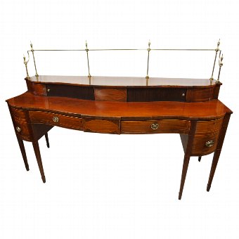 Scottish George II Inlaid Mahogany Sideboard