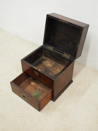 Antique George III Mahogany Apothecary Box