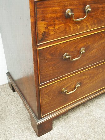 Antique George III Scottish Mahogany Chest of Drawers
