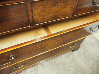 Antique George III Scottish Mahogany Chest of Drawers