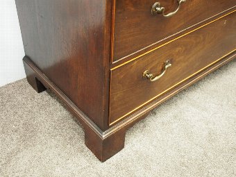 Antique George III Scottish Mahogany Chest of Drawers