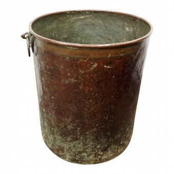 Large and Unusual Copper and Brass Barrel