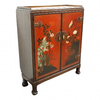 Rare Chinoiserie Style Cabinet by Whytock and Reid