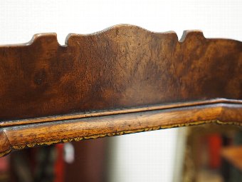 Antique Early Georgian Style Burr Walnut Dressing Table