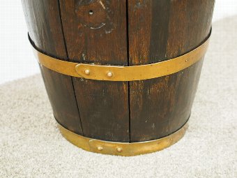 Antique Converted Whisky or Sherry Oak Barrel