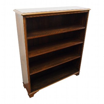Victorian Rosewood Open Bookcase