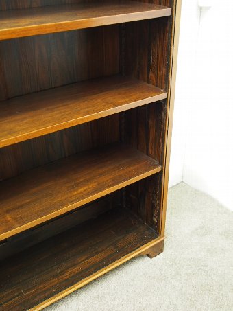 Antique Victorian Rosewood Open Bookcase