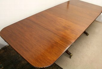 Antique Mahogany Dining Table by William Trotter of Edinburgh