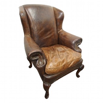 George III Style Wing Armchair