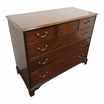 George III Scottish Mahogany Chest of Drawers