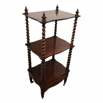 Victorian Three Tier Whatnot