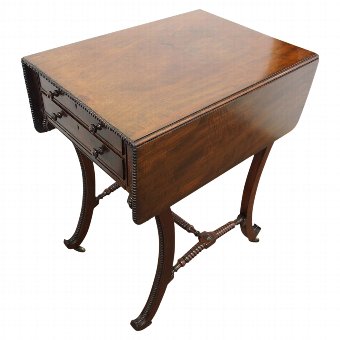 Scottish Regency Mahogany Work Table