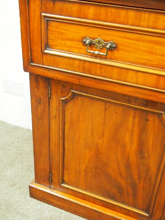Antique Victorian Mahogany Secretaire Bookcase
