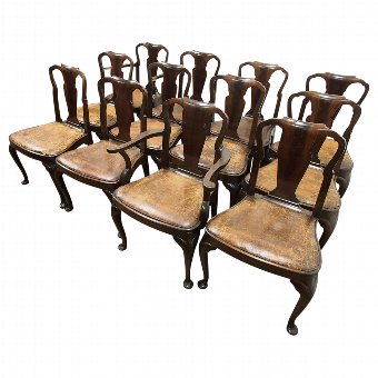 Set of 12 Chairs by Whytock and Reid